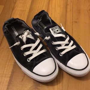 Black Velvet Chucks